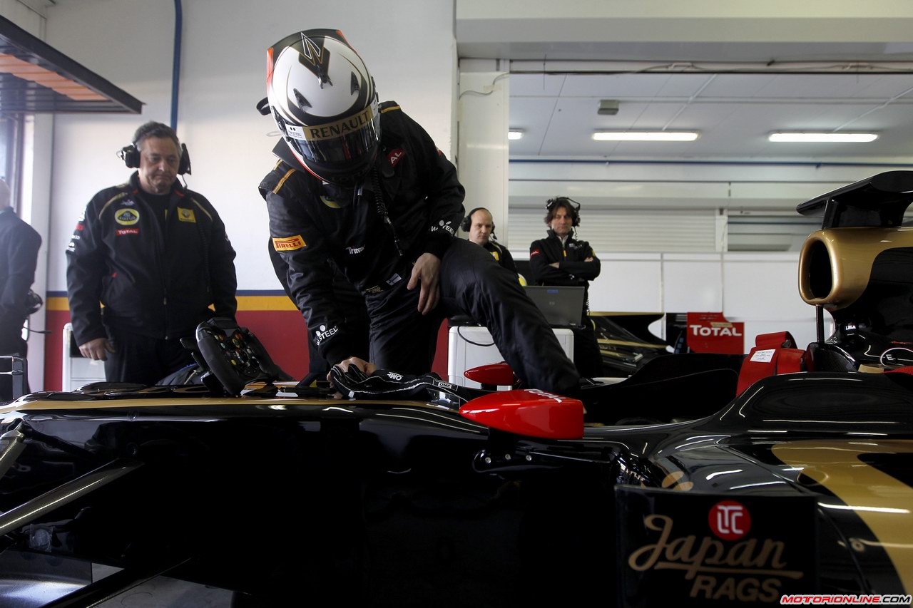 Raikkonen Test Valencia